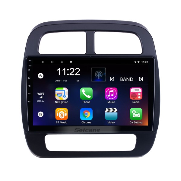 HD Touchscreen 10.1 inch Android 13.0 for 2019 Renault City K-ZE Radio GPS Navigation System with Bluetooth support Carplay DVR