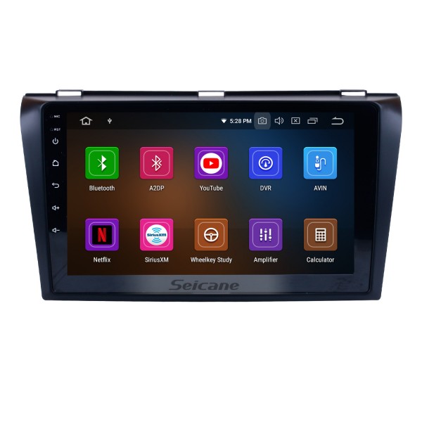 OEM 2004-2009 Mazda 3 Android 11.0 HD Touchscreen 1024*600 Touchscreen DVD GPS Radio Bluetooth OBD2 DVR Rearview Camera 1080P Steering Wheel Control WIFI 