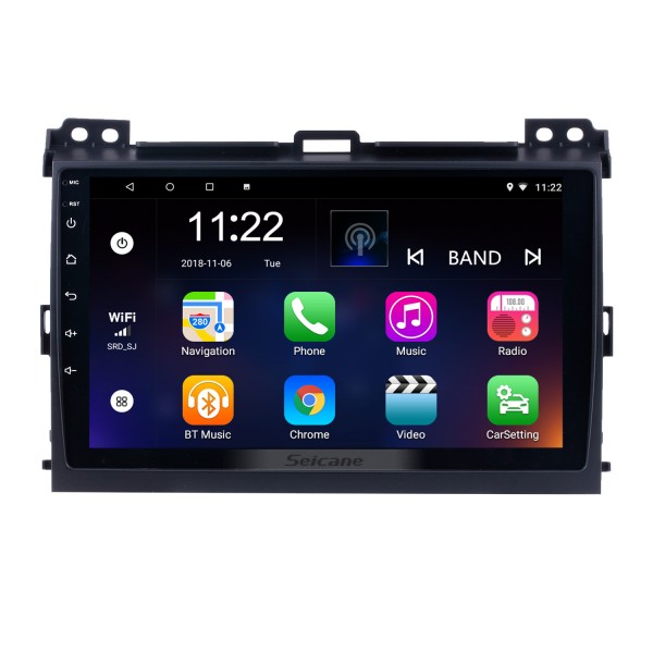 Android 13.0 2004 2005 2006 2007 2008 2009 Toyota Prado Lexus GX470 Radio GPS Navigation system with Bluetooth HD Touchscreen WIFI 1080P DVR Mirror Link Rearview Camera