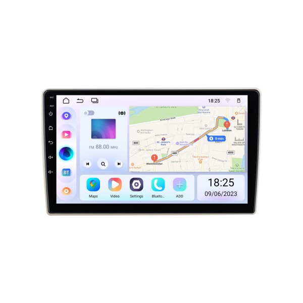9 inch Android 14.0 for 2009 2010 2011 2012 HYUNDAI PORTER Stereo GPS navigation system with Bluetooth OBD2 DVR HD touch Screen Rearview Camera