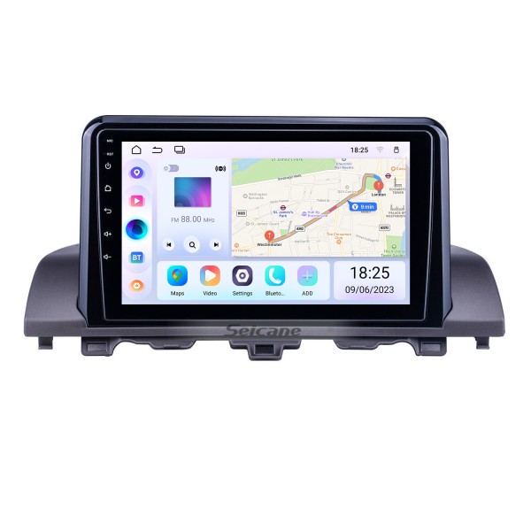 For 2018 Honda Accord Radio Android 14.0 HD Touchscreen 9 inch GPS Navigation System with WIFI Bluetooth support Carplay DVR
