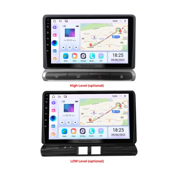 9 inch Android 14.0 for 2024 Citroën C3 Stereo GPS navigation system with Bluetooth TouchScreen support Rearview Camera