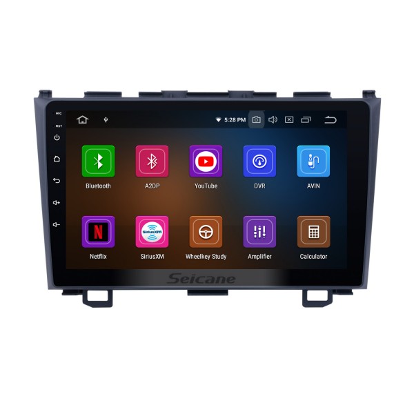 Android 11.0 GPS DVD Player for 2006 2007 2008-2011 Honda CRV Navigation system Support USB SD Bluetooth 3G WIFI Aux Rearview Camera Mirror Link OBD2 DVR