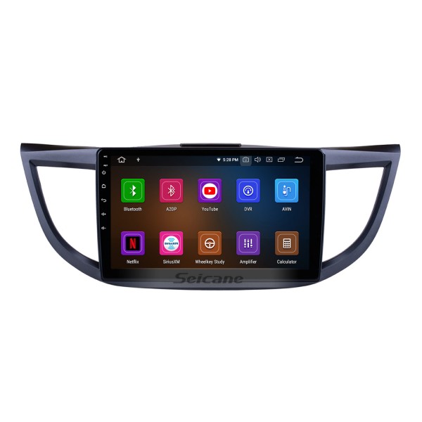 10.1 Inch 2011-2015 Honda CRV high version with screen Android 11.0 Radio GPS Navigation system 3G WiFi Capacitive Touch Screen TPMS DVR OBD II Rear camera AUX Steering Wheel Control USB SD Bluetooth HD 1080P Video 