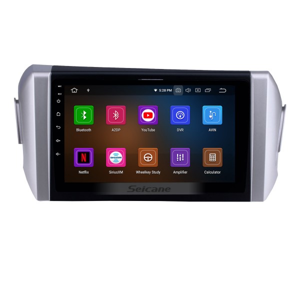 2015-2018 Toyota innova LHD Android 11.0 9 inch GPS Navigation Radio Bluetooth HD Touchscreen USB Carplay Music support TPMS Steering Wheel Control
