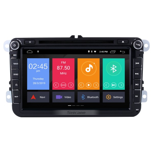 Android 10.0 8 inch HD Touchscreen DVD Player for 2006-2012 VW VOLKSWAGEN MAGOTAN GPS Navigation Radio USB WIFI Bluetooth Mirror Link 1080P