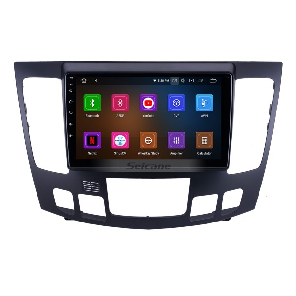 Android 11.0 For 2009 Hyundai Sonata Auto A/C Radio 9 inch GPS Navigation System Bluetooth HD Touchscreen Carplay support SWC