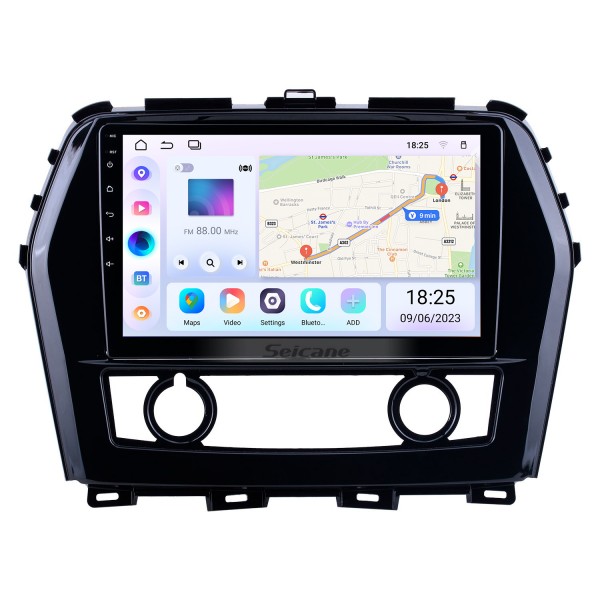 Android 14.0 HD Touchscreen 10.1 inch for 2016 Nissan Teana Maxima Radio GPS Navigation System with Bluetooth support Carplay TPMS