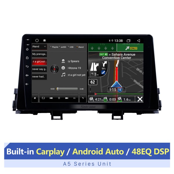 9 inch Android 13.0 For KIA Picanto Morning 2016 2017 2018 2019 Stereo GPS navigation system with Bluetooth OBD2 DVR HD touch Screen Rearview Camera