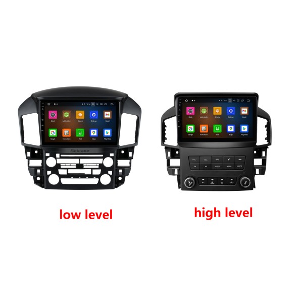 9 inch Android 12.0 For Lexus RX300 Toyota Harrie 1997 1998 1999-2003 Radio GPS Navigation System with HD Touchscreen Bluetooth Carplay support OBD2