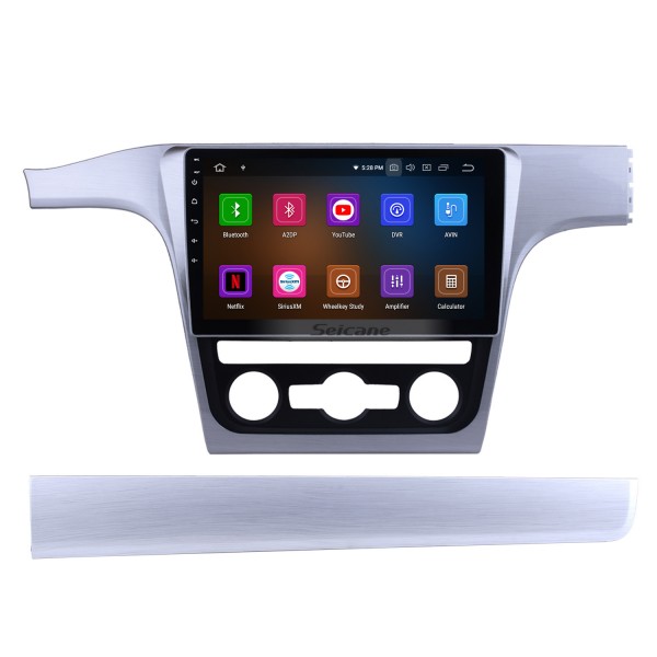 10.2 Inch 2014 2015 VW Volkswagen PASSAT Android 4.4 Capacitive Touch Screen Radio GPS Navigation system with Bluetooth TPMS DVR OBD II Rear camera AUX USB SD 3G WiFi Steering Wheel Control Video