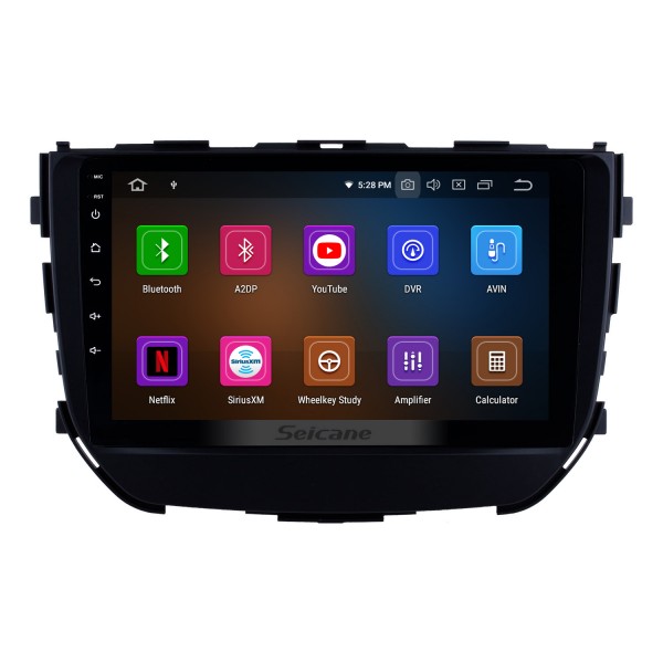 2016 2017 2018 Suzuki BREZZA 9 inch IPS Touchscreen Android 11.0 Radio GPS Navigation Steering Wheel Control Auto Stereo with Bluetooth Wifi USB support Carplay DVD Player 4G DVR