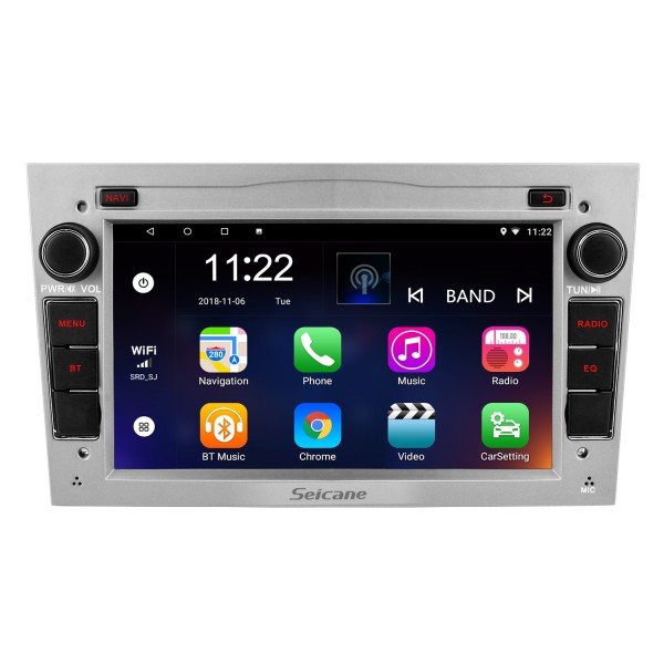 7 inch Android 13.0 for 2006-2008 2009 2010 2011 Opel Vauxhall Corsa Astra Vivaro Zafira Stereo GPS navigation system with Bluetooth Touch Screen support Rearview Camera