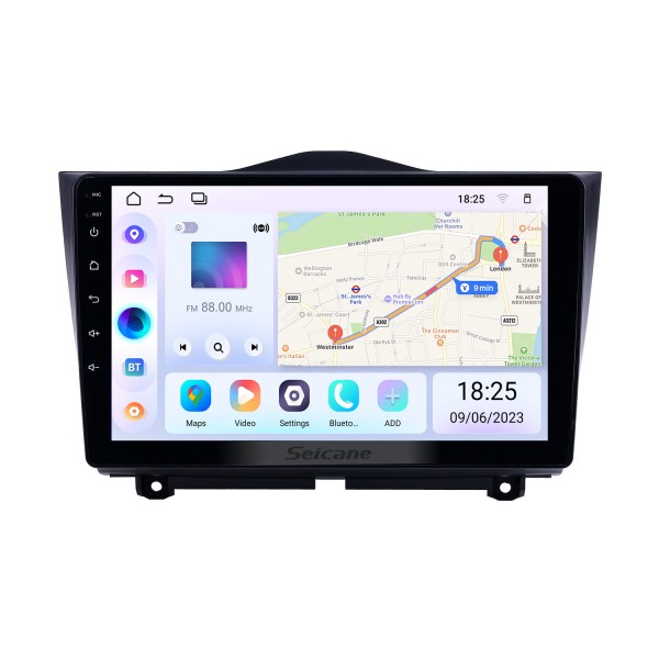 HD Touchscreen 9 inch Android 14.0 GPS Navigation Radio for 2018-2019 Lada Granta with Bluetooth AUX WIFI support Carplay DAB+ DVR OBD