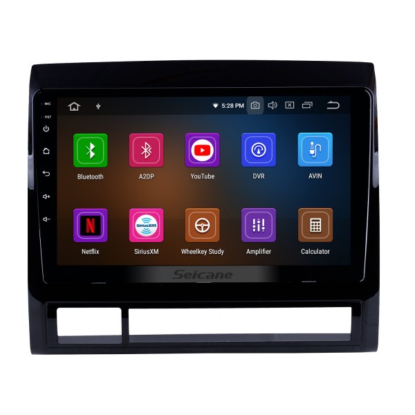 2005-2013 TOYOTA TACOMA / HILUX (America Version) LHD Android 10.0 OEM 9 inch HD Touchscreen Radio Bluetooth GPS Navigation Stereo with WIFI USB FM music support SWC DVR Carplay DVD player