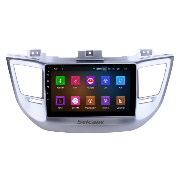 HD Touchscreen 9 inch Android 11.0 GPS Navigation Radio for 2014-2016 Tucson IX35 with AUX Bluetooth WIFI Carplay support 1080P Video DAB+