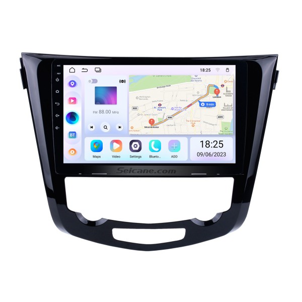 10.1 inch Android 10.0 2014 Nissan QashQai X-Trail Radio Bluetooth Aftermarket OEM GPS System  WiFi TV Mirror Link USB SD Auto A/V Backup Camera