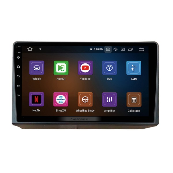 9 inch HD Touchscreen Android 12.0 for 2017+ 2018+ 2019+ BAIC WEIWANG M50F GPS Navigation Head Unit Support DSP Carplay DAB+ OBDII USB TPMS WiFi Steering Wheel Control