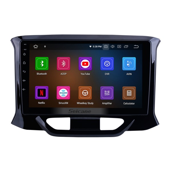 OEM Android 10.0 for 2015 2016-2019 Lada Xray Radio 9 inch HD Touchscreen with Bluetooth GPS Navigation System Carplay support DSP