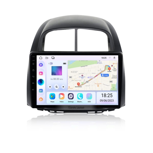 10.1 inch Android 13.0 for 2006-2011 PROTON MYVI/ DAIHATSU SIRION/ TOYOTA PASSO GPS Navigation Radio with Bluetooth HD Touchscreen WIFI support TPMS DVR Carplay Rearview camera DAB+