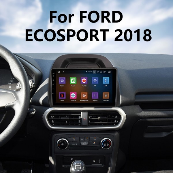 10.1 inch Android 11.0 For FORD ECOSPORT 2018 Radio GPS Navigation System with HD Touchscreen Bluetooth Carplay support OBD2