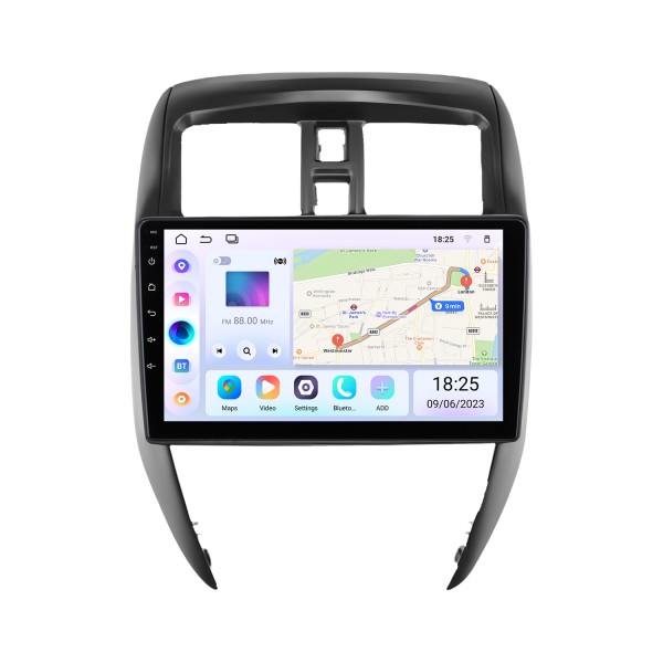 10.1 inch Android 14.0 for 2015 2016 2017 2018 2019 NISSAN VERSA SEDAN Stereo GPS navigation system with Bluetooth TouchScreen support Rearview Camera