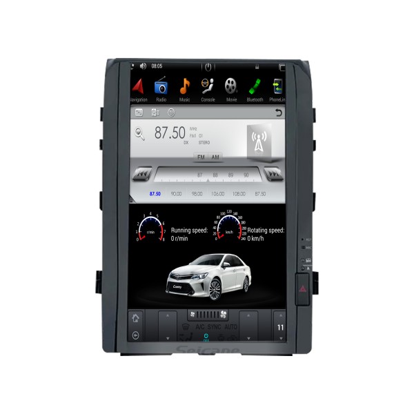 OEM 16  inch Android 9.0 Radio for 2008-2015 TOYOTA LAND CRUISER Bluetooth  HD Touchscreen GPS Navigation support Carplay Rear camera TPMS