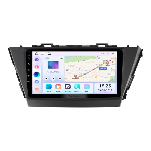 OEM 9 inch Android 14.0 for 2013 TOYOTA PRIUS+ LHD Radio with Bluetooth HD Touchscreen GPS Navigation System support Carplay DAB+