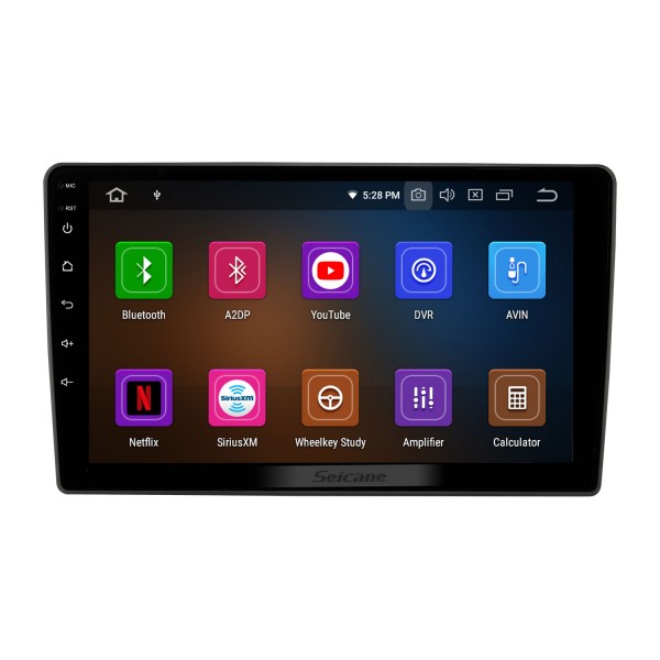 For VOLKSWAGEN BORA 2004-2007 Radio Android 11.0 HD Touchscreen 9 inch with AUX Bluetooth GPS Navigation System Carplay support 1080P Video