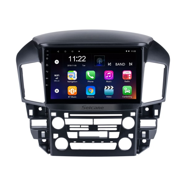 9 inch HD Touchscreen 1997 Toyota Harrier car Radio Android 13.0  GPS Navigation System with Bluetooth support Carplay