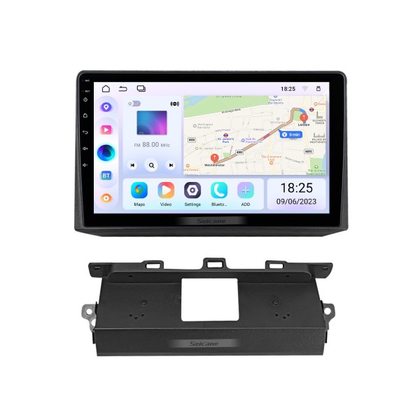 HD Touchscreen Stereo for 2017 BISU T5 Radio Replacement with GPS Navigation Bluetooth Carplay FM/AM Radio support Rear View Camera WIFI