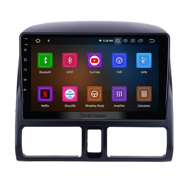 OEM 9 inch Android 11.0 for 2002 Honda CRV Radio Bluetooth HD Touchscreen GPS Navigation System Carplay support DVR Backup camera