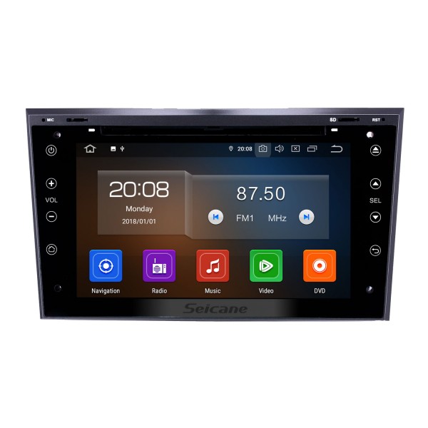 2005-2011 Opel Zafira Android 11.0 7 inch Multi-touch Capacitve DVD Player GPS Navi Radio Bluetooth WIFI music Steering Wheel Control