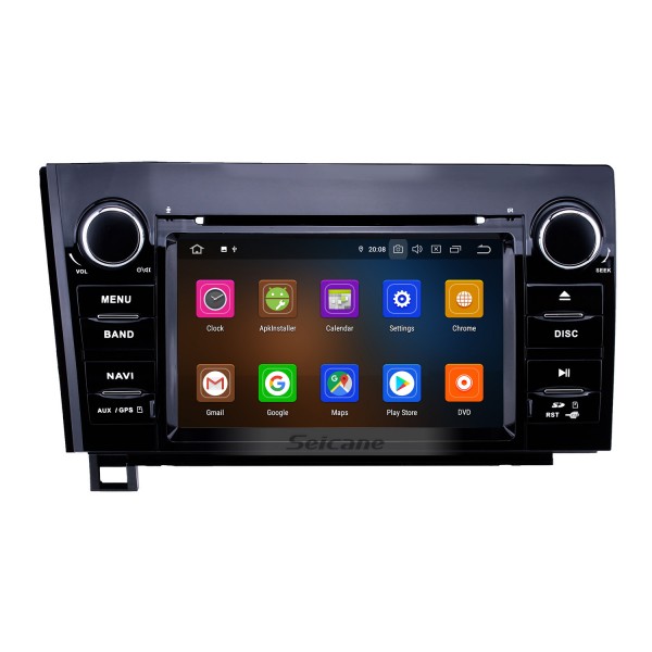 7 inch Android 10.0 HD Touchscreen GPS Navigation Radio for 2008-2015 Toyota Sequoia/2006-2013 Tundra with Carplay Bluetooth WIFI USB support Backup camera