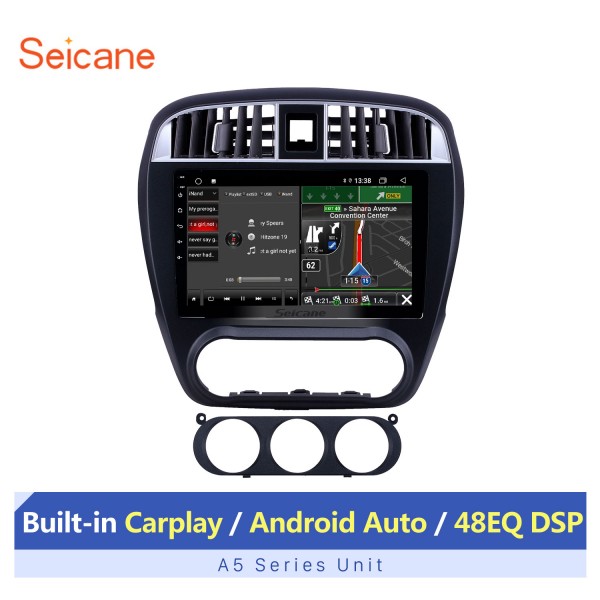 OEM 10.1 inch Android 13.0 HD Touchscreen GPS Navigation Radio for 2009 Nissan Sylphy with Bluetooth WIFI AUX support Carplay Mirror Link