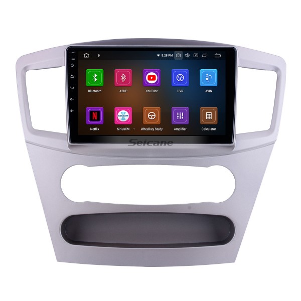 For 2010 Mitsubishi Galant Radio HD Touchscreen 9 inch Android 11.0 Bluetooth with GPS Navigation System Carplay support 1080P