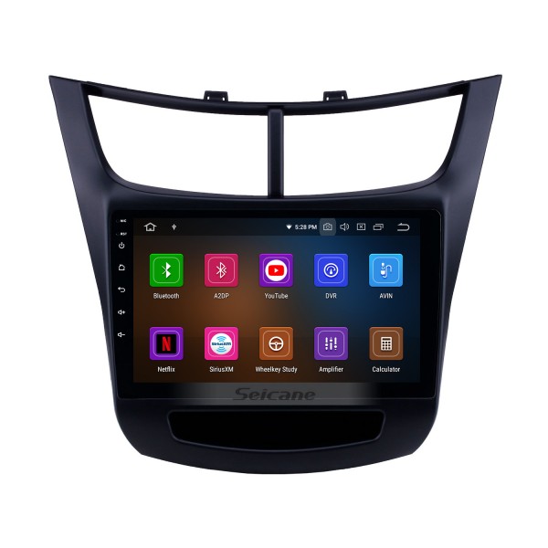 Android 11.0 9 inch GPS Navigation Radio for 2015-2016 Chevy Chevrolet New Sail with HD Touchscreen Carplay Bluetooth WIFI USB AUX support DVR Mirror Link