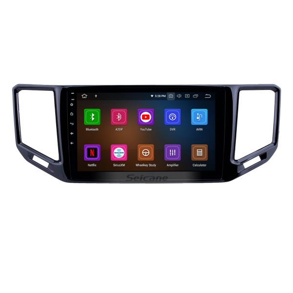 10.1 inch Android 11.0 Radio for 2017-2018 VW Volkswagen Teramont Bluetooth HD Touchscreen GPS Navigation Carplay USB support TPMS DAB+ DVR