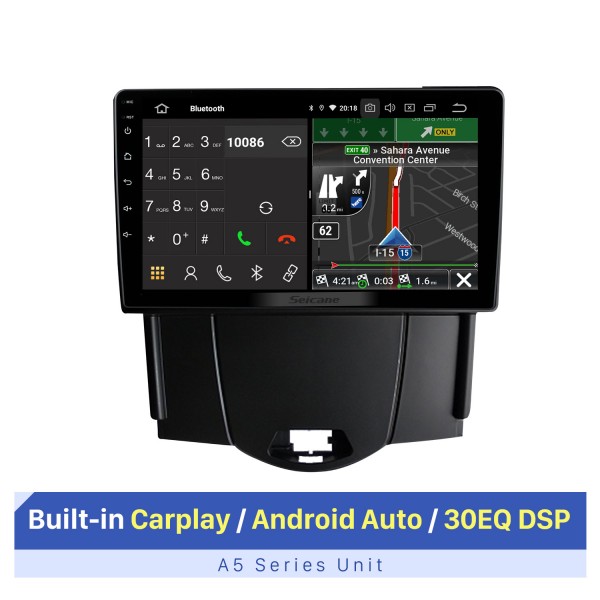 For BYD F3 2014-2015 9 Inch Car Audio System with Built-in Carplay Bluetooth WIFI Support GPS Navigation AHD Camera