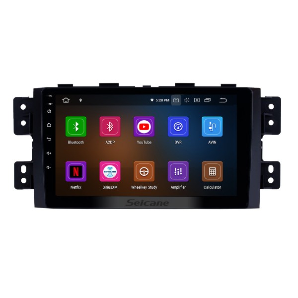 9 inch aftermarket Android 11.0 HD Touchscreen GPS Navigation System Radio For 2008-2016 Kia Borrego with USB SupportDVR OBD II /4G WIFI Steering Wheel Control