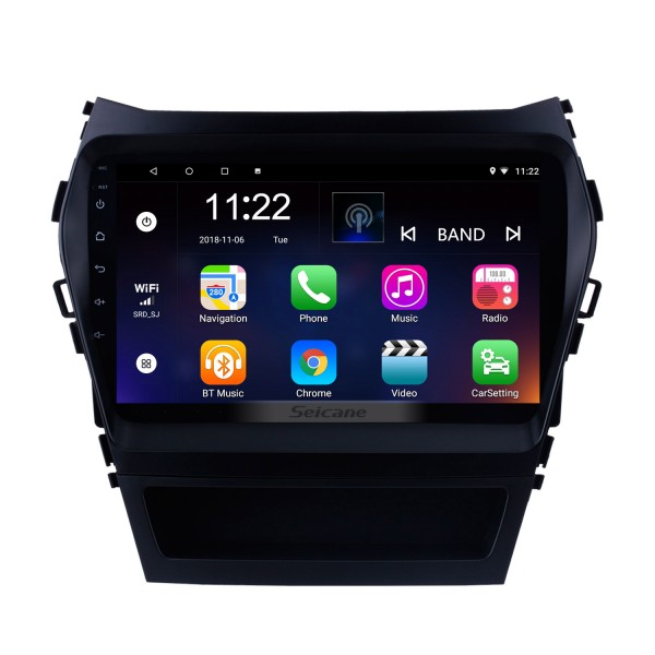9 inch Android 10.0 Car Multimredia Player HD Touchscreen Radio GPS Navigation For 2013-2017 Hyundai IX45 SantaFe TV tuner SWC Bluetooth WIFI OBD