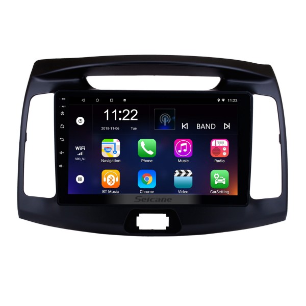 9 inch OEM Android 5.0.1 2011 2012 2013 Hyundai Elantra Radio GPS Navigation System with HD Touch Screen 4G WIFI Bluetooth OBD2 TPMS Backup Camera Steering Wheel Control Digital TV
