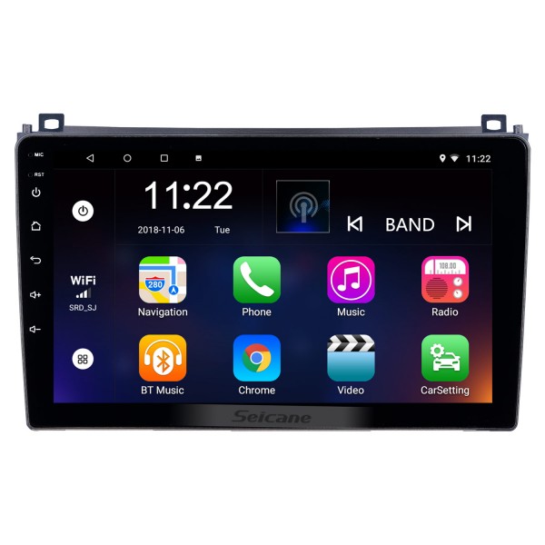 OEM 9 inch Android 14.0 Radio for 2006-2010 Proton GenⅡ Bluetooth WIFI HD Touchscreen GPS Navigation support Carplay DVR OBD Rearview camera