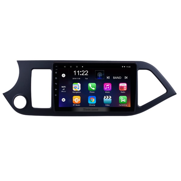 Android 5.1.1 GPS Radio for 2011-2014 KIA PICANTO with HD 1024*600 Touch Screen Bluetooth Navigation system Mirror link DVD Player OBD2 DVR IPOD Backup Camera TV 3G WIFI USB SD 16G Flash Quad-core CPU 1080P Video