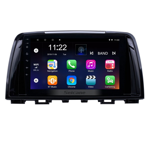 2014-2016 Mazda Atenza (Mazda 6) Android 10.0 HD Touchscreen 9 inch AUX Bluetooth WIFI USB GPS Navigation Radio support OBD2 SWC Carplay