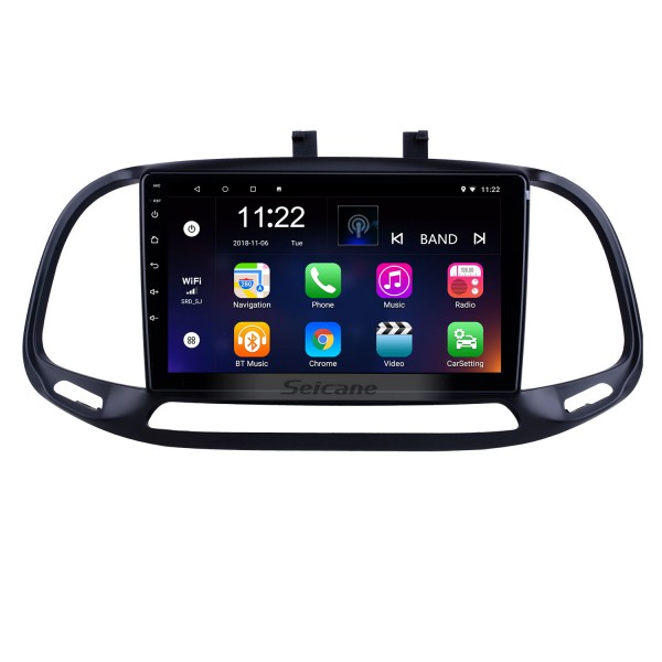 OEM 9 inch Android 13.0 for 2015 2016 2017 2018 Fiat Dobe 10 Radio Bluetooth HD Touchscreen GPS Navigation support Carplay DAB+ OBD2