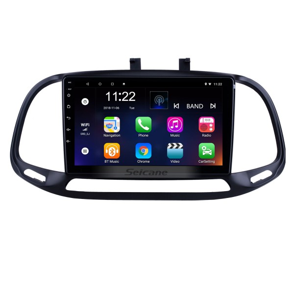 OEM 9 inch Android 14.0 for 2015 2016 2017 2018 Fiat Dobe 10 Radio Bluetooth HD Touchscreen GPS Navigation support Carplay DAB+ OBD2