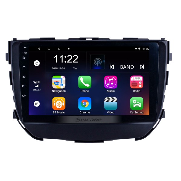 Android 13.0 2016 2017 2018 Suzuki BREZZA 9 inch GPS Navi Multimedia Player with 1024*600 Touchscreen Bluetooth FM Music Wifi USB support SWC OBD2 TPMS 
