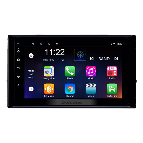 8 inch Android 10.0 HD Touchscreen GPS Navigation Radio for 2017 2018 2019 Toyota Corolla with Bluetooth USB WIFI support Steering Wheel Control Carplay
