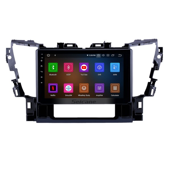 10.1 inch Android 10.0 Radio for 2015 2016 Toyota Alphard Bluetooth Wifi HD Touchscreen GPS Navigation Carplay USB support DVR OBD2 Rearview camera